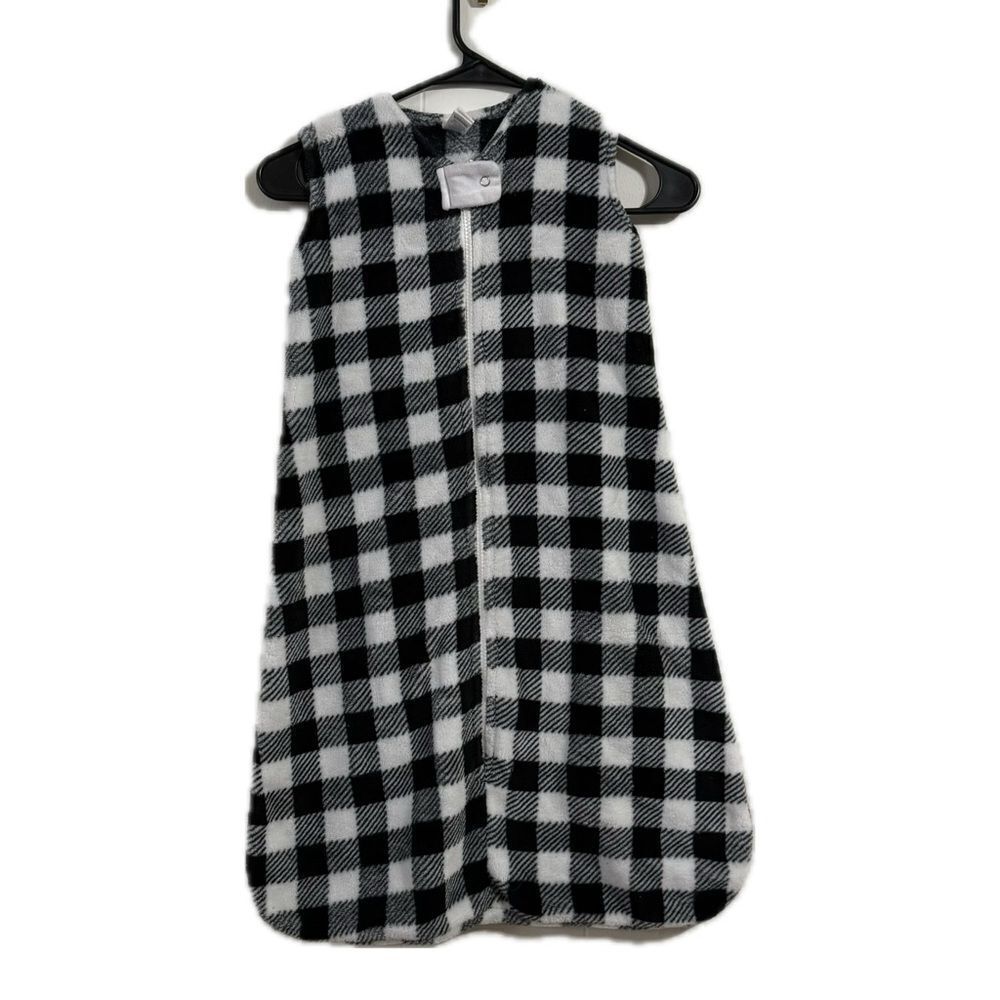 Black and White Checkered‎ Sleep Sack Pajamas